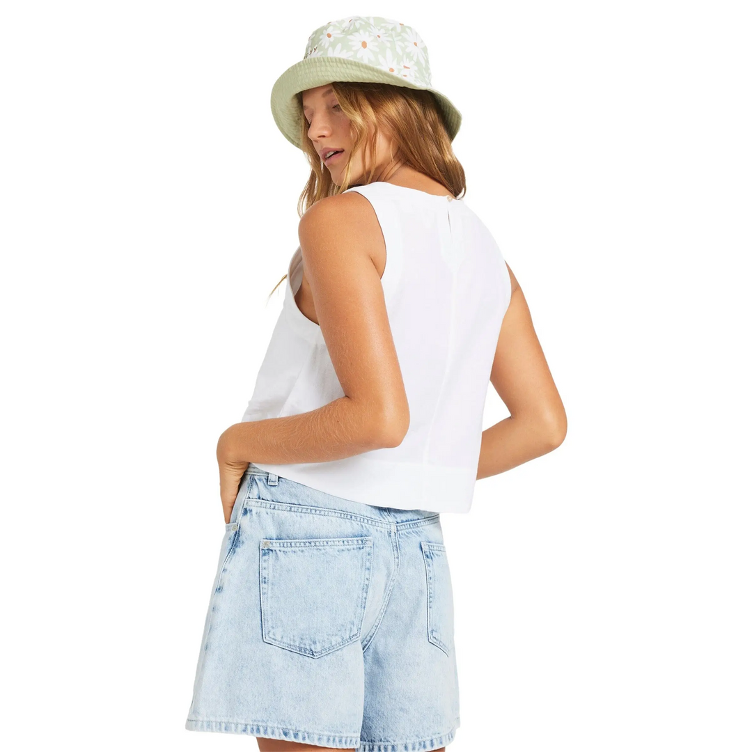 Roxy Amor Tank Top White S 