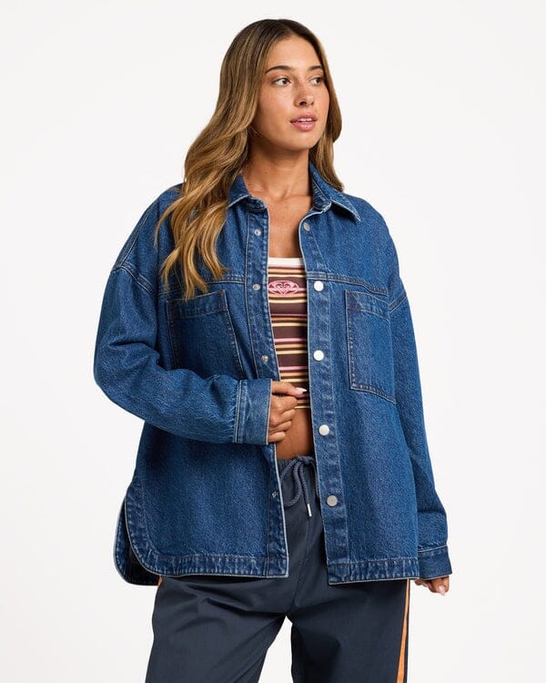 Roxy Backslider Denim Jacket 