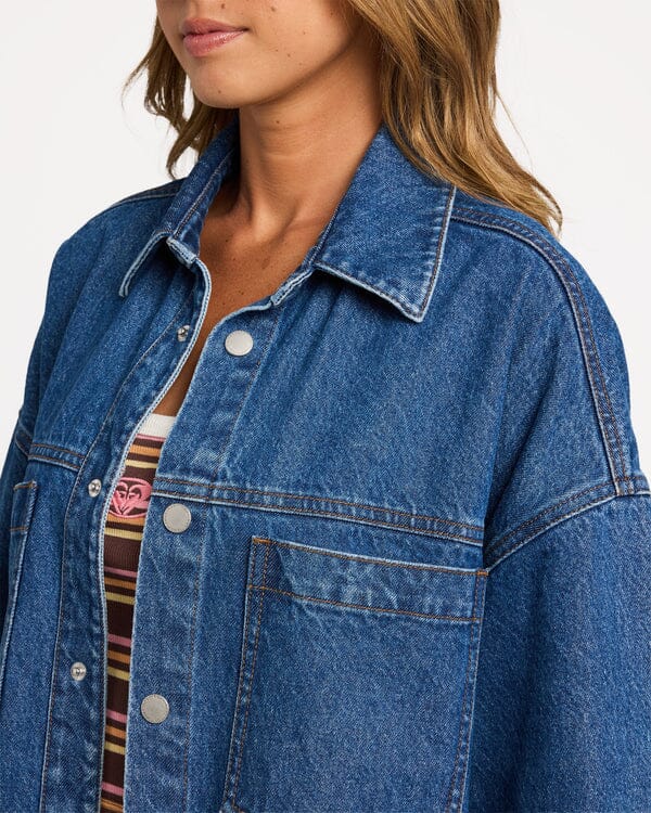 Roxy Backslider Denim Jacket 