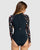 Roxy Basic Long Sleeve One Piece Swimsuit 