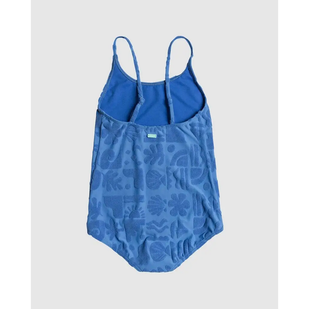 Roxy Beach Check Youth One Piece Swimsuit 
