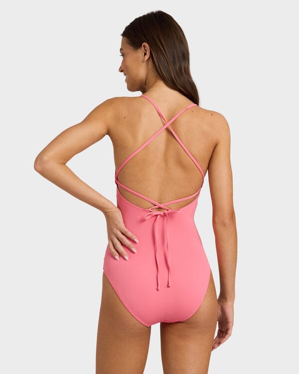 Roxy Beach Classics Fashion One Piece Swimsuit 