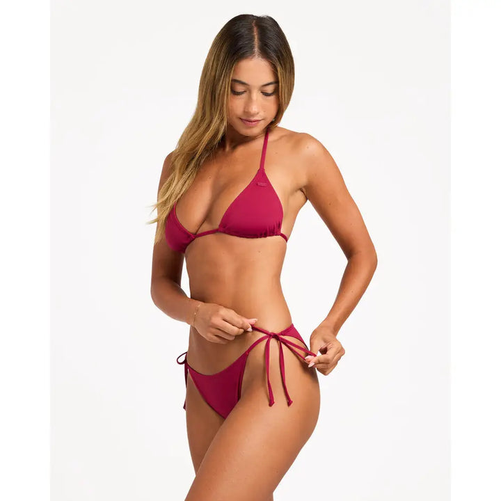 Roxy Beach Classics Tiki Tri Tie Side Mod Bikini