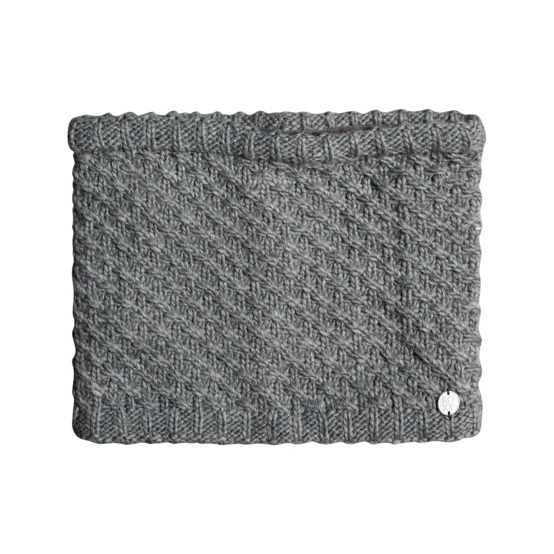 Roxy Blizzard Neck Warmer Heather Grey 