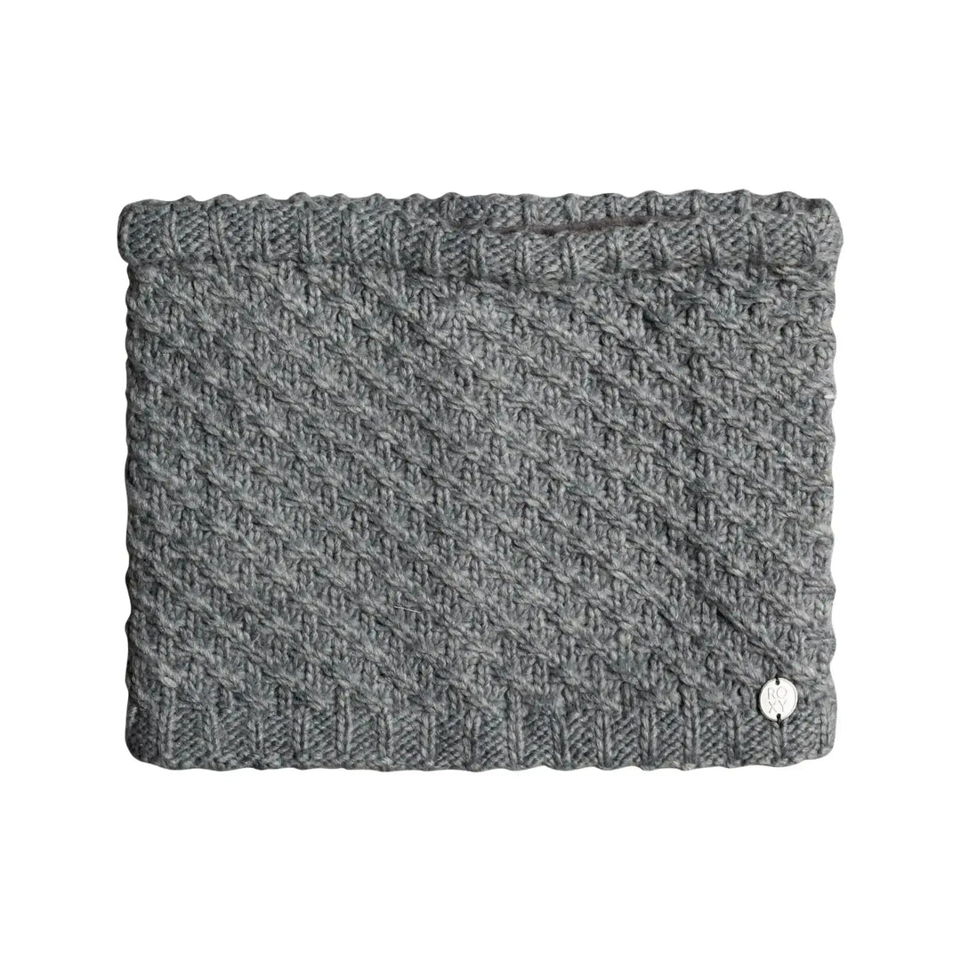 Roxy Blizzard Neck Warmer Heather Grey 