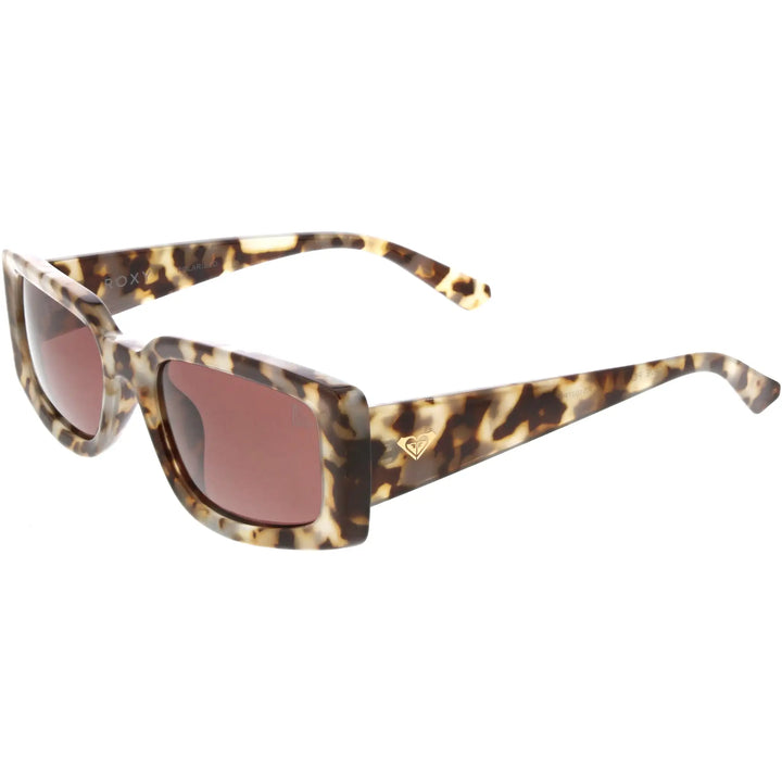 Roxy Cave Pearl Polarised Sunglasses - Milky Demi