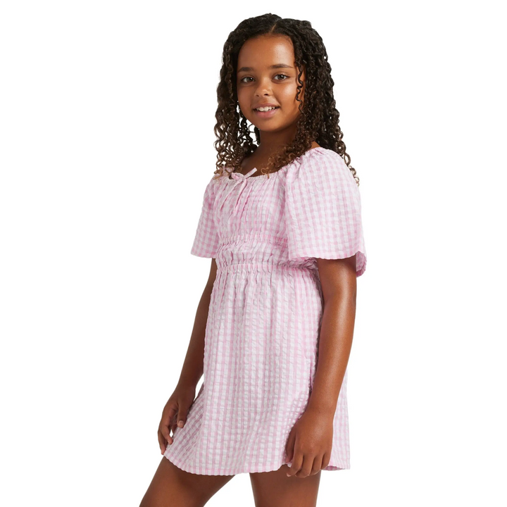 Roxy Daisy Check Youth Dress 