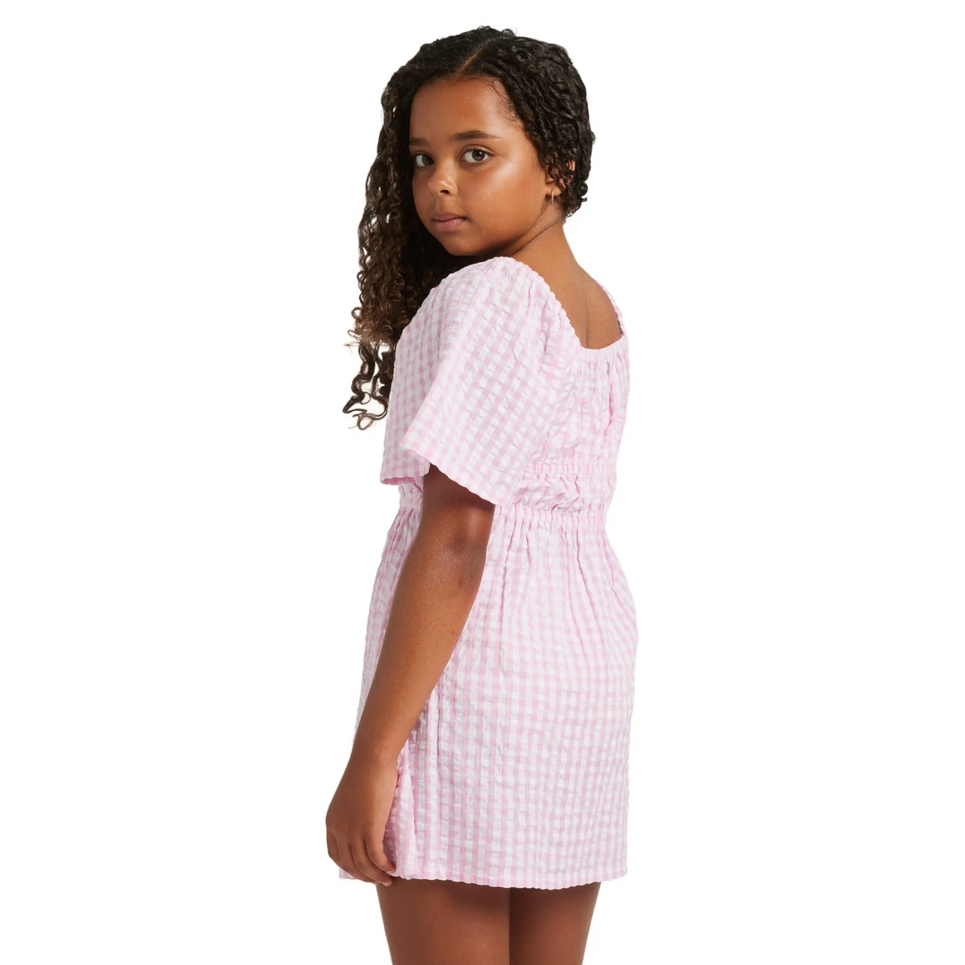 Roxy Daisy Check Youth Dress 