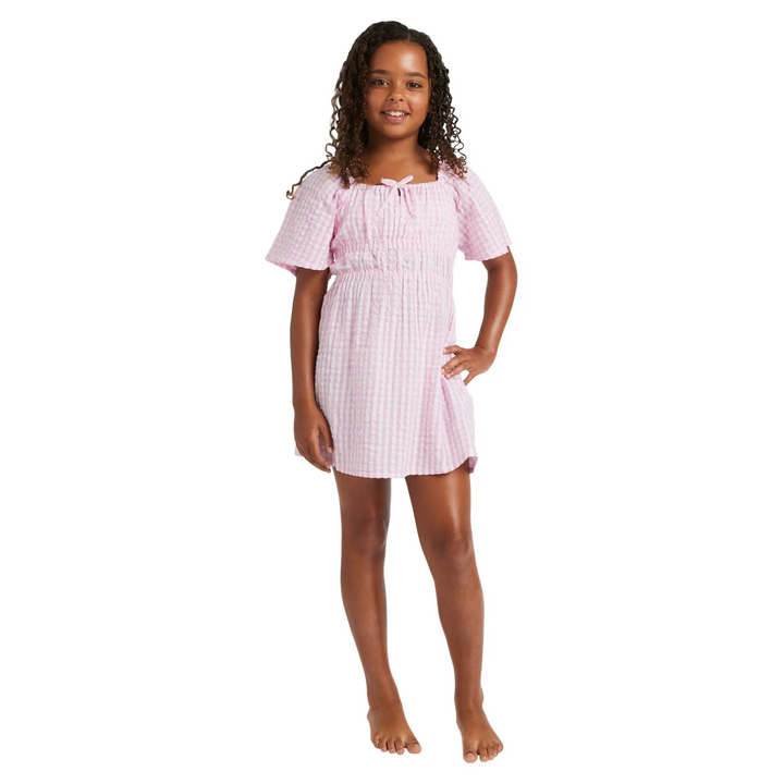 Roxy Daisy Check Youth Dress 