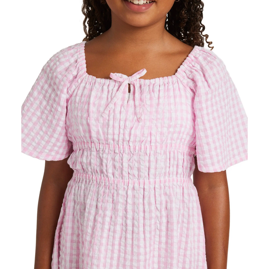 Roxy Daisy Check Youth Dress 