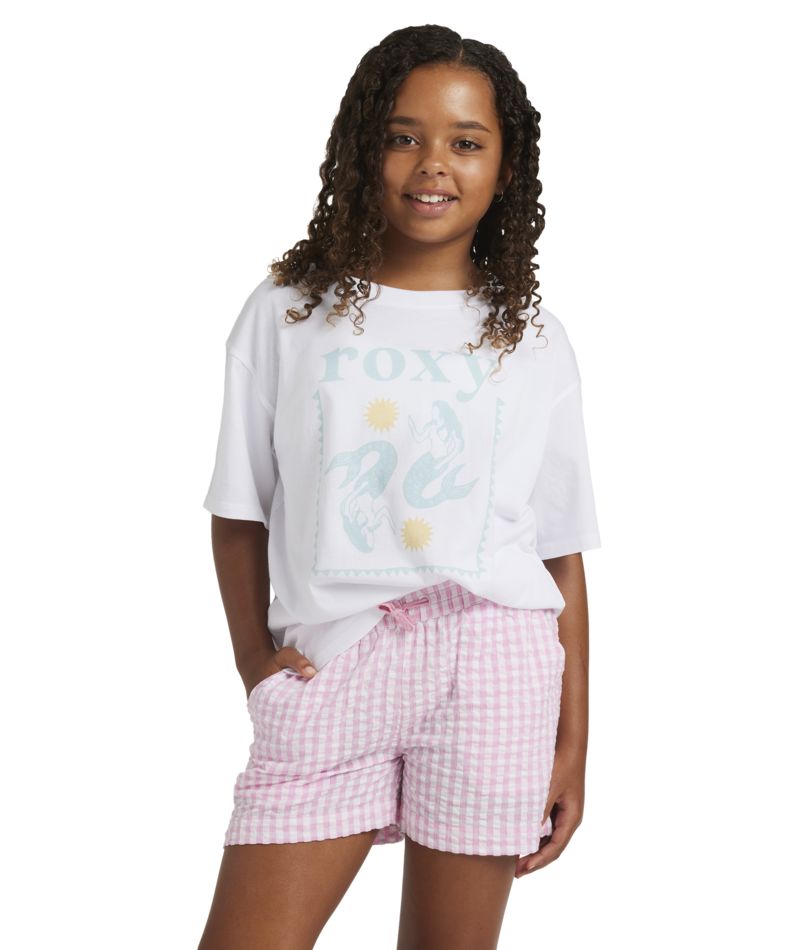 Roxy Daisy Check Youth Shorts 