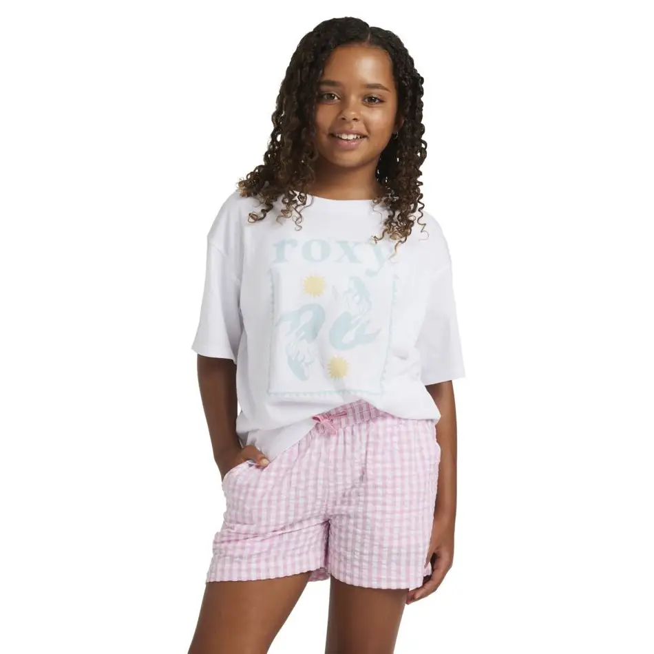 Roxy Daisy Check Youth Shorts 