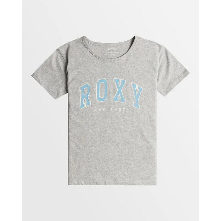 Roxy Day And Night Youth T-Shirt Heritage Heather 8Y 
