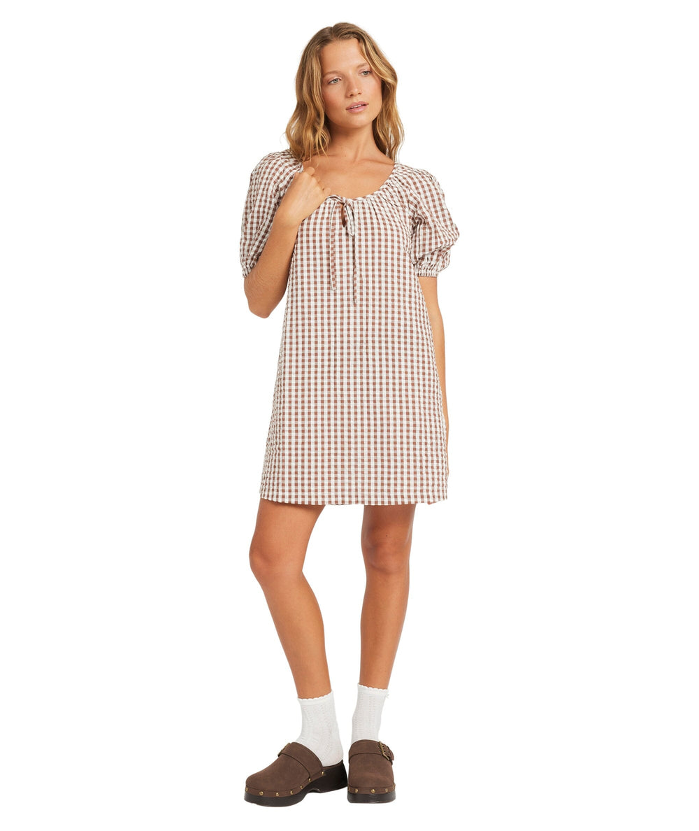 Roxy Delilah Check Dress 