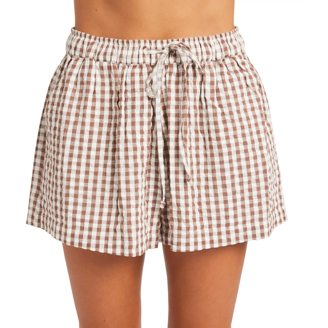 Roxy Delilah Check Shorts 