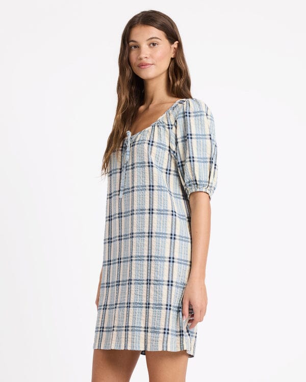 Roxy Dylan Check Dress 