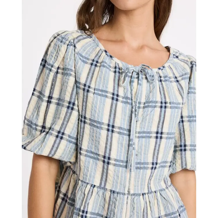 Roxy Dylan Check Top 