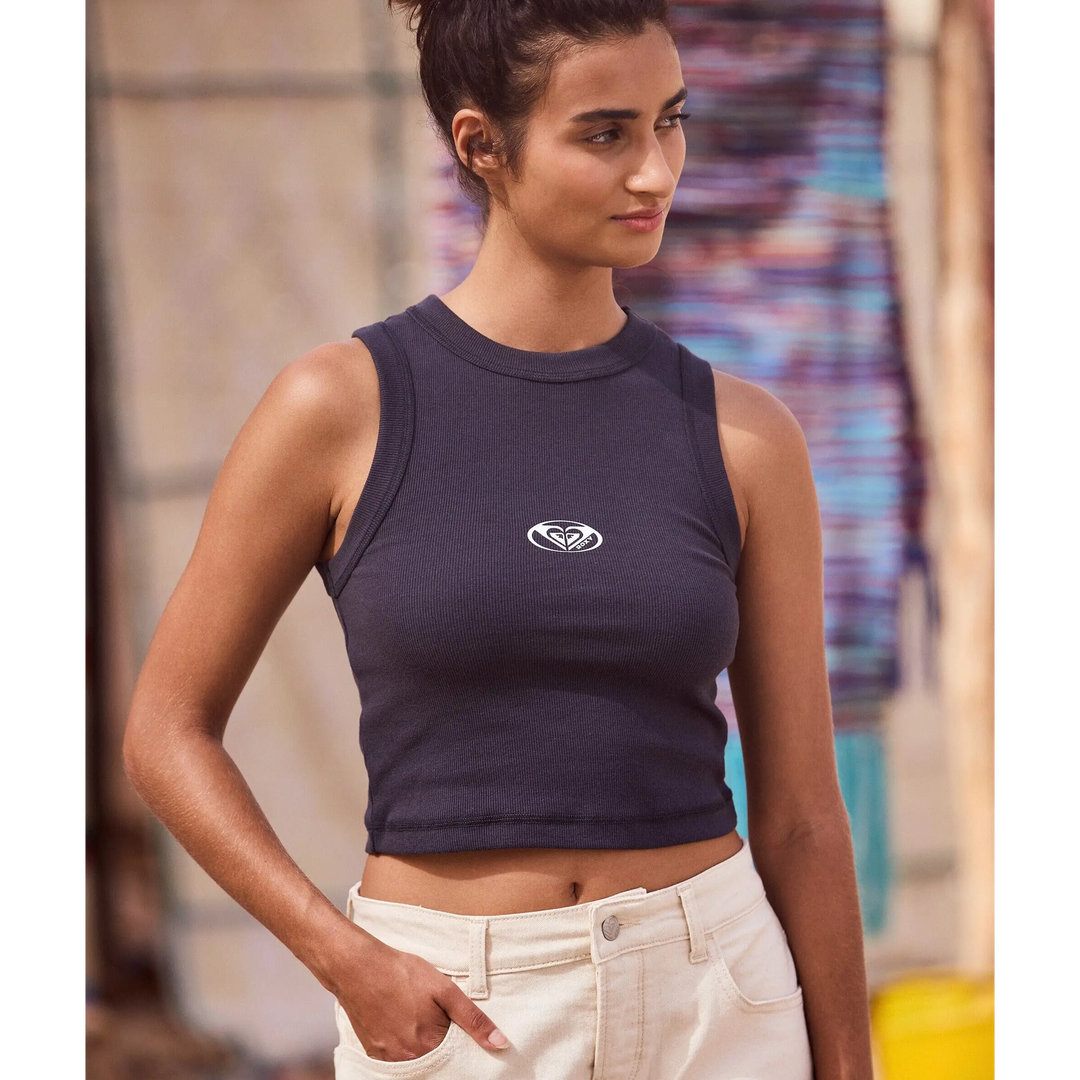 Roxy Frt Cropped Top Phantom S 