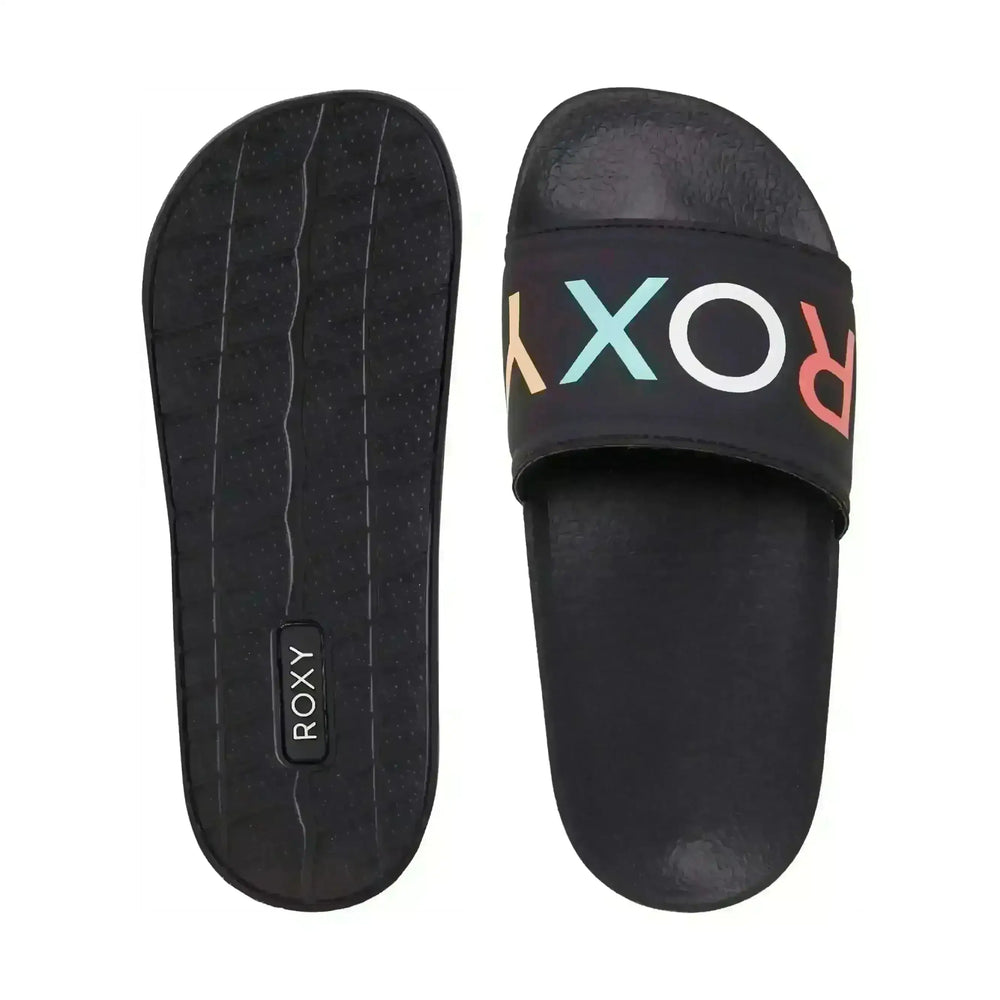 Girls Roxy Slippy Slide top view