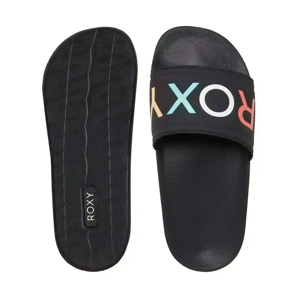 Girls Roxy Slippy Slide top view
