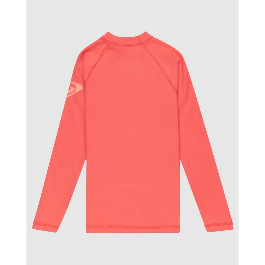 Roxy Heater Lycra Long Sleeve Youth Rash Vest 