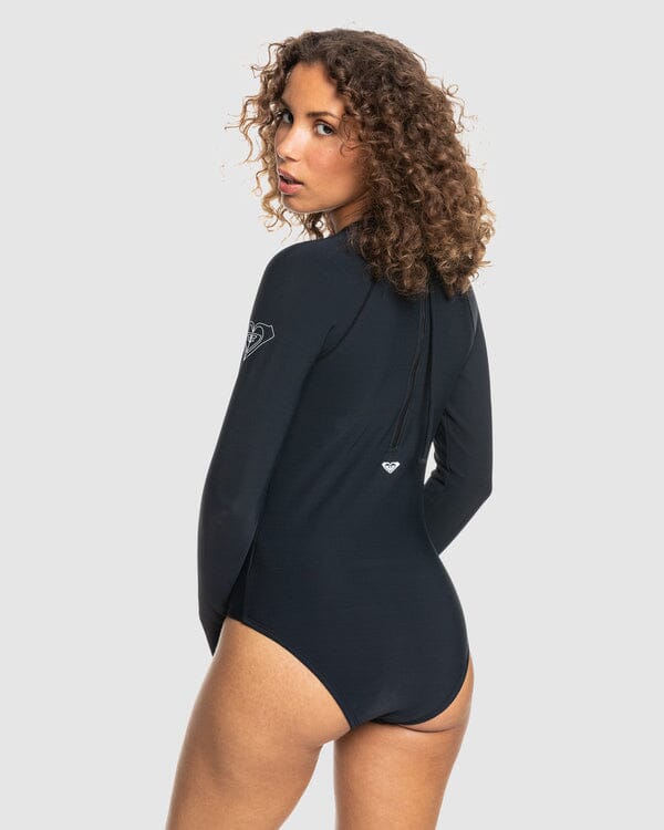 Roxy Heater One Piece Rash Vest Swimsuit 