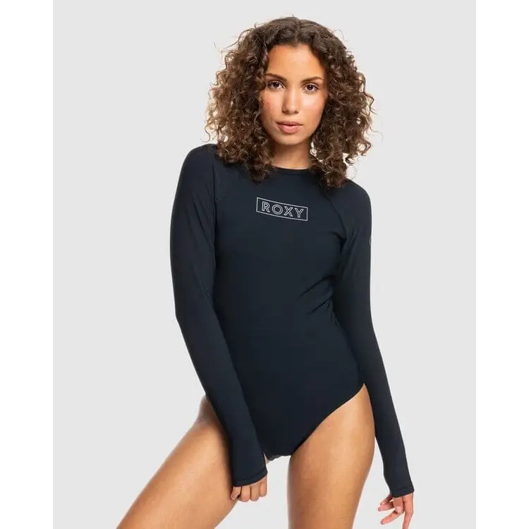 Roxy Heater One Piece Rash Vest Swimsuit 