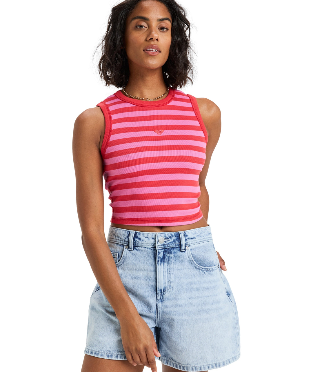 Roxy Iconic Days Stripes Knit Top 