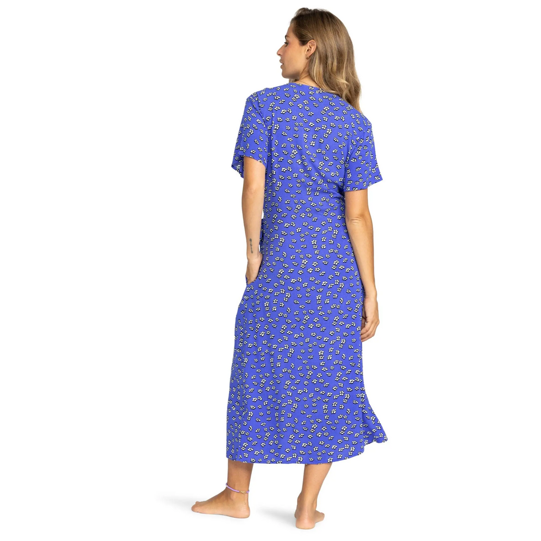 Roxy Indigo Sand Wrap Dress 