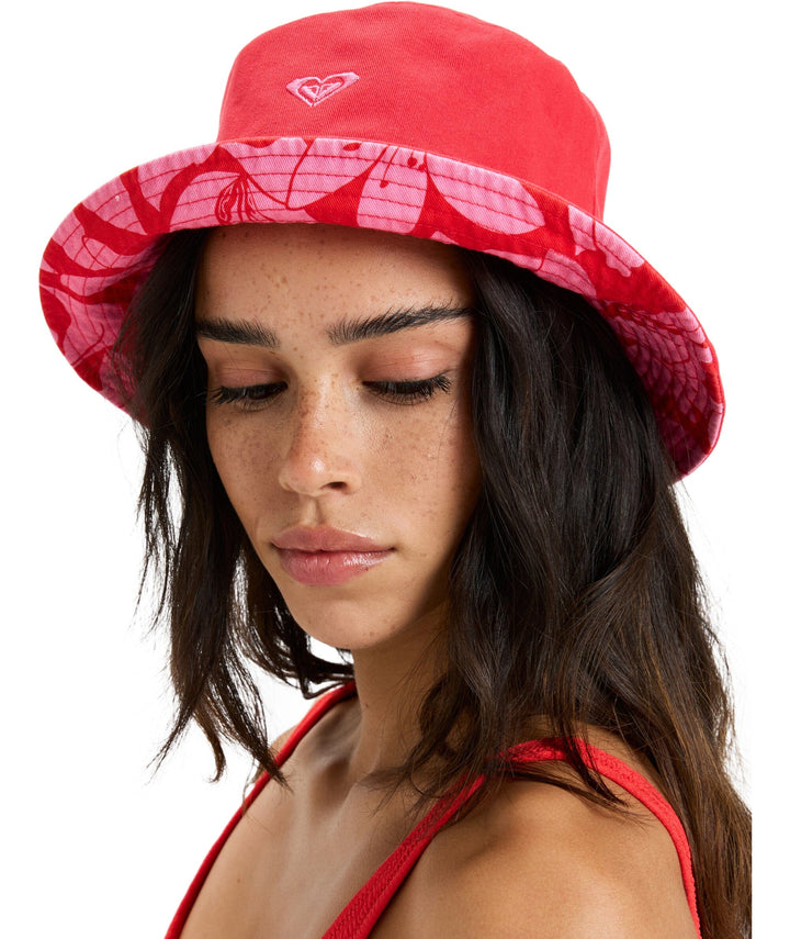 Roxy Jasmine Paradise Reversible Bucket Hat 