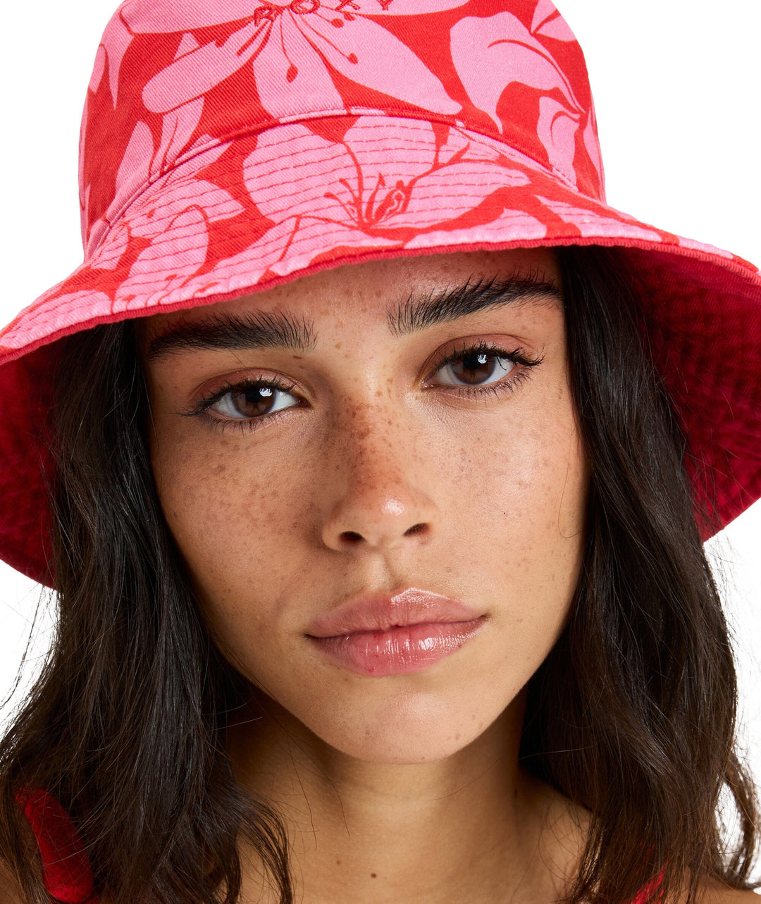 Roxy Jasmine Paradise Reversible Bucket Hat 