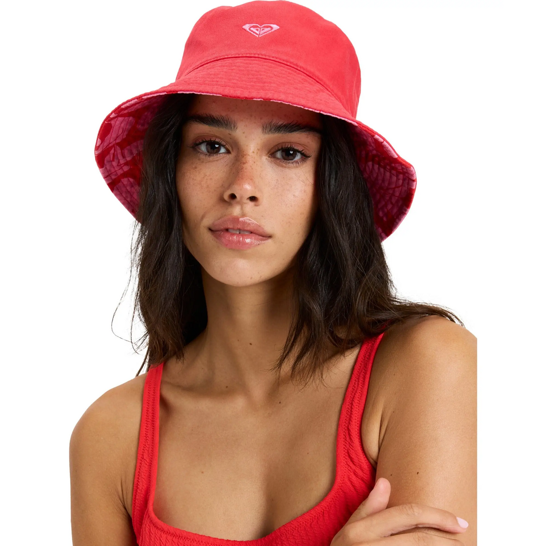 Roxy Jasmine Paradise Reversible Bucket Hat 