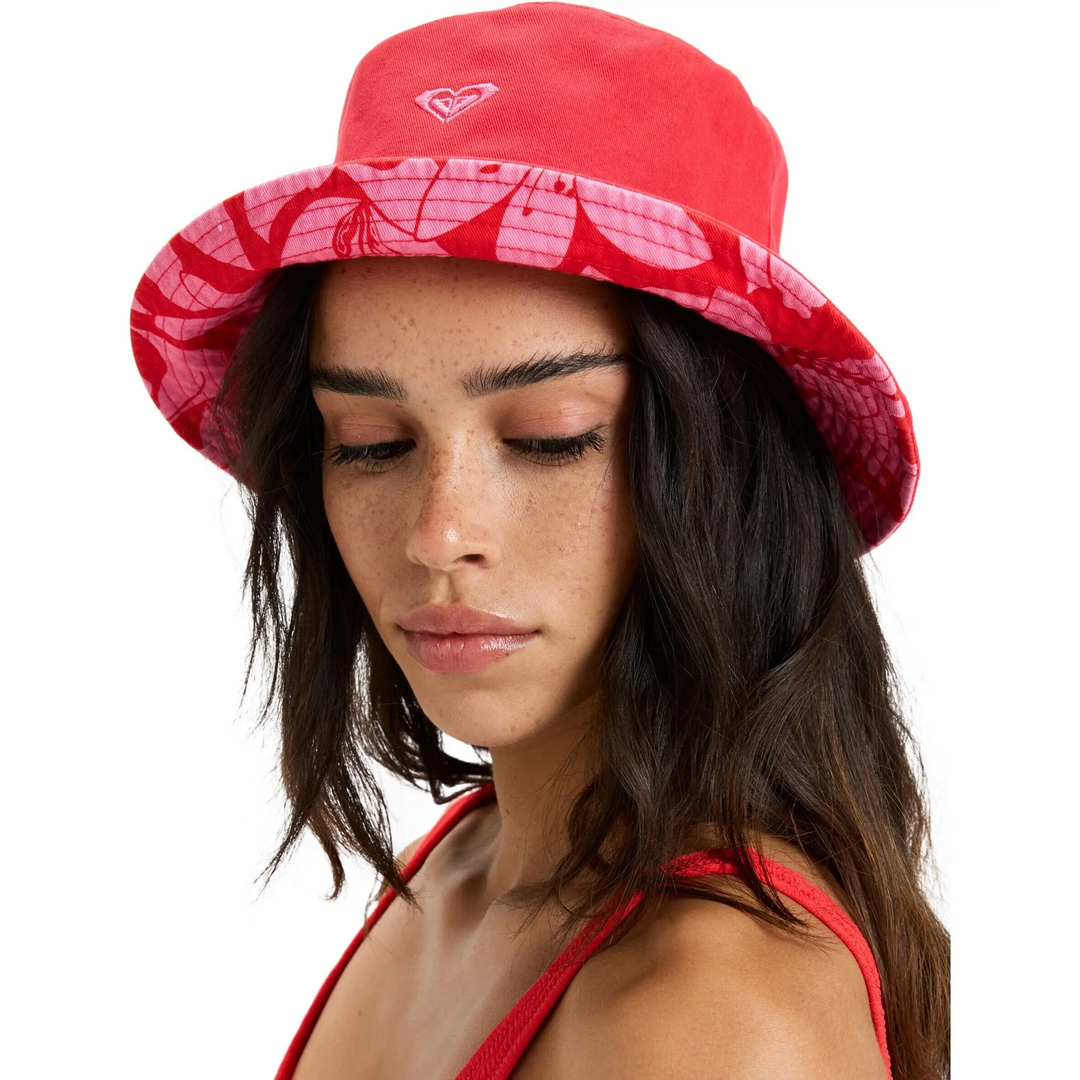 Roxy Jasmine Paradise Reversible Bucket Hat 