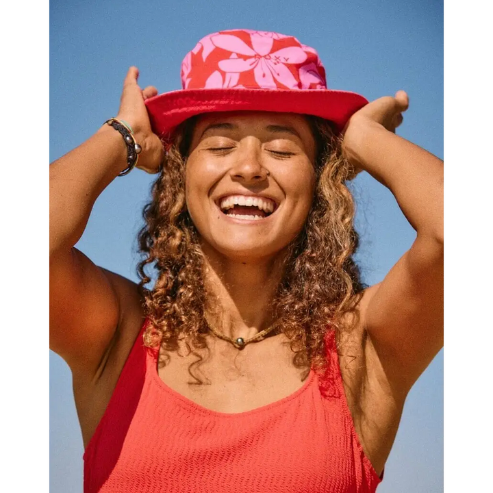 Roxy Jasmine Paradise Reversible Bucket Hat 