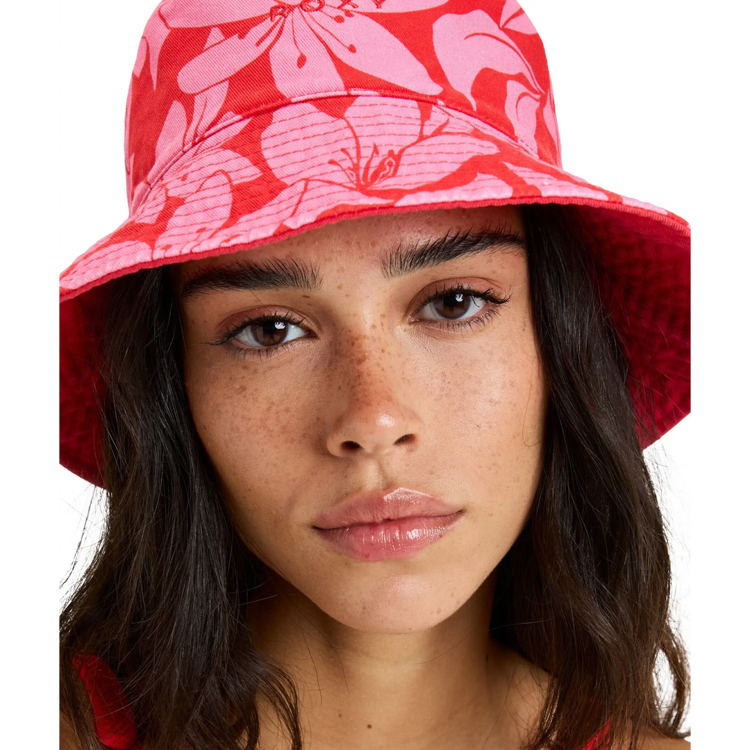 Roxy Jasmine Paradise Reversible Bucket Hat 