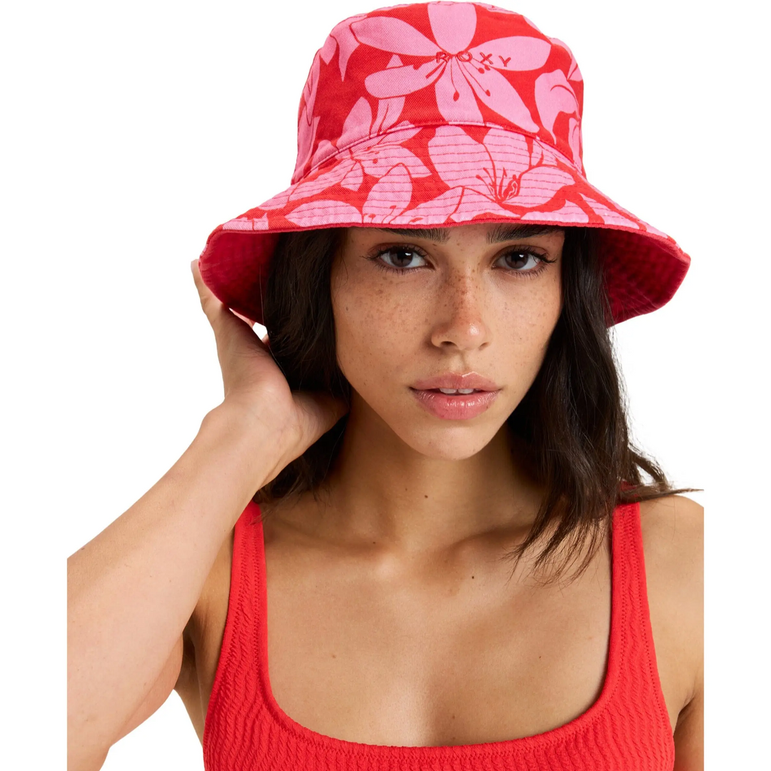 Roxy Jasmine Paradise Reversible Bucket Hat 