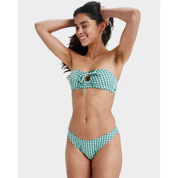 Roxy Kiawe Bandeau High Leg Bikini