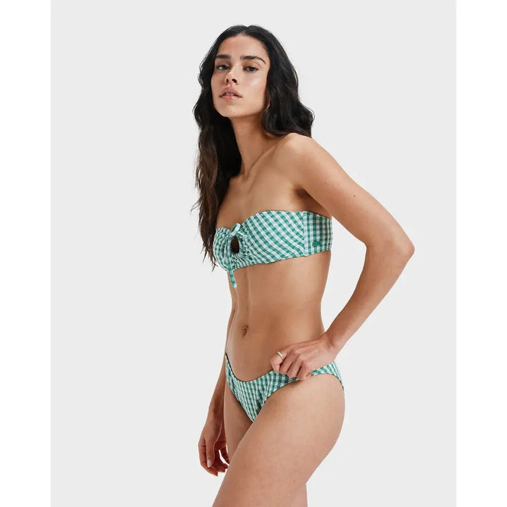Roxy Kiawe Bandeau High Leg Bikini