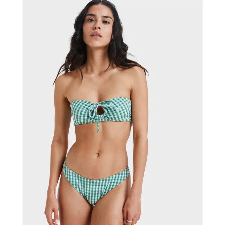 Roxy Kiawe Bandeau High Leg Bikini