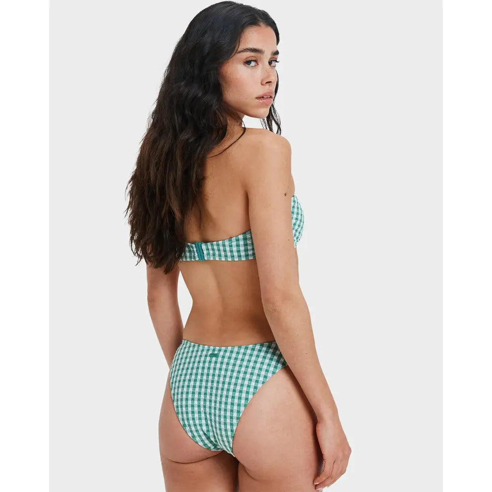 Roxy Kiawe Bandeau High Leg Bikini