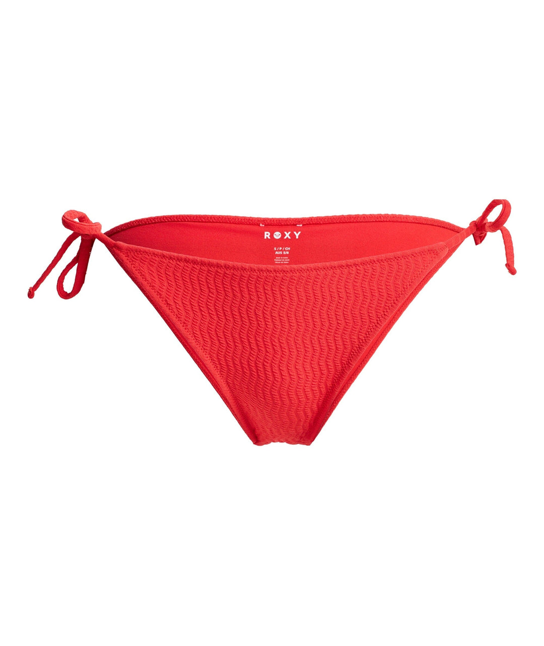 Roxy Lagos Tiki Tri Tanga Tie Bikini 