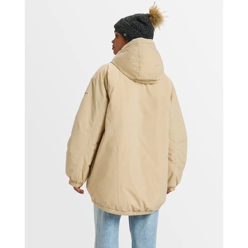 Roxy Lofty Cloud Insulated Jacket - Pebble / M