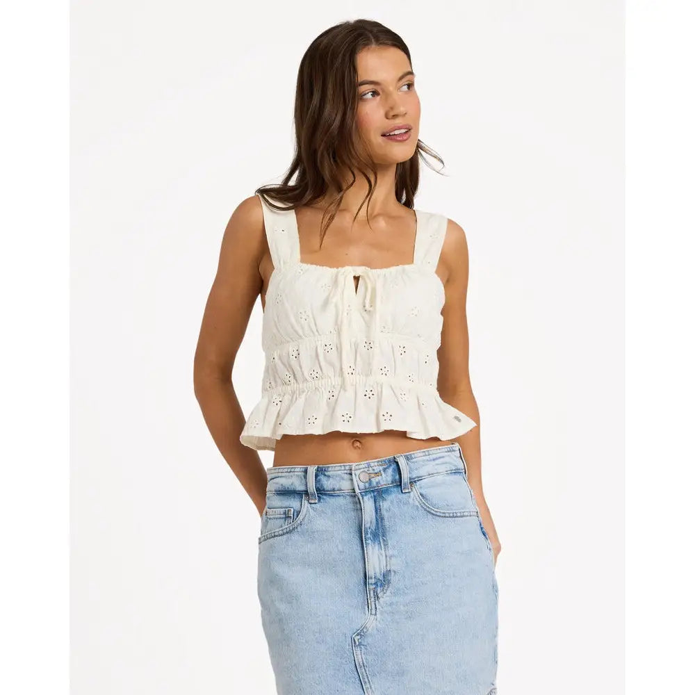 Roxy Lucky One Sunset Mist Tank Top