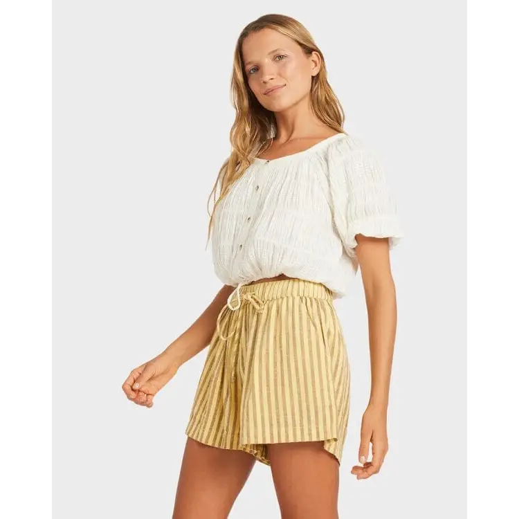 Roxy Mercado Stripe Shorts 