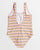 Roxy Mirage Stripe One Piece Youth Swimsuit 