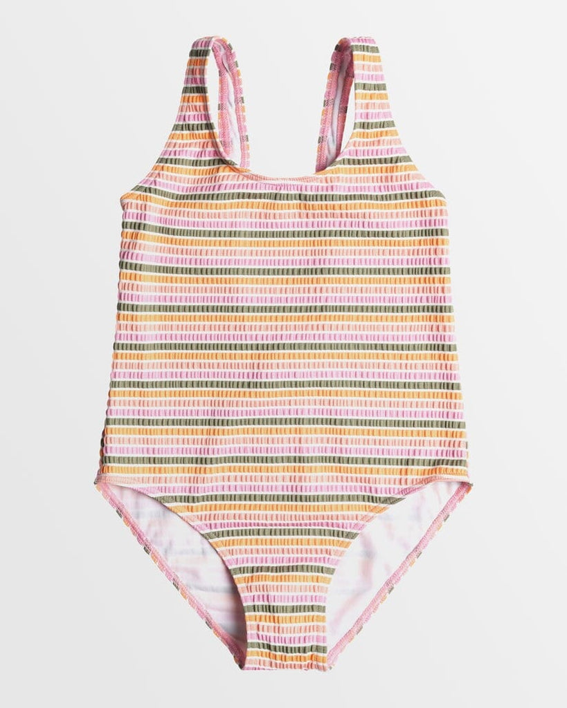 Roxy Mirage Stripe One Piece Youth Swimsuit 