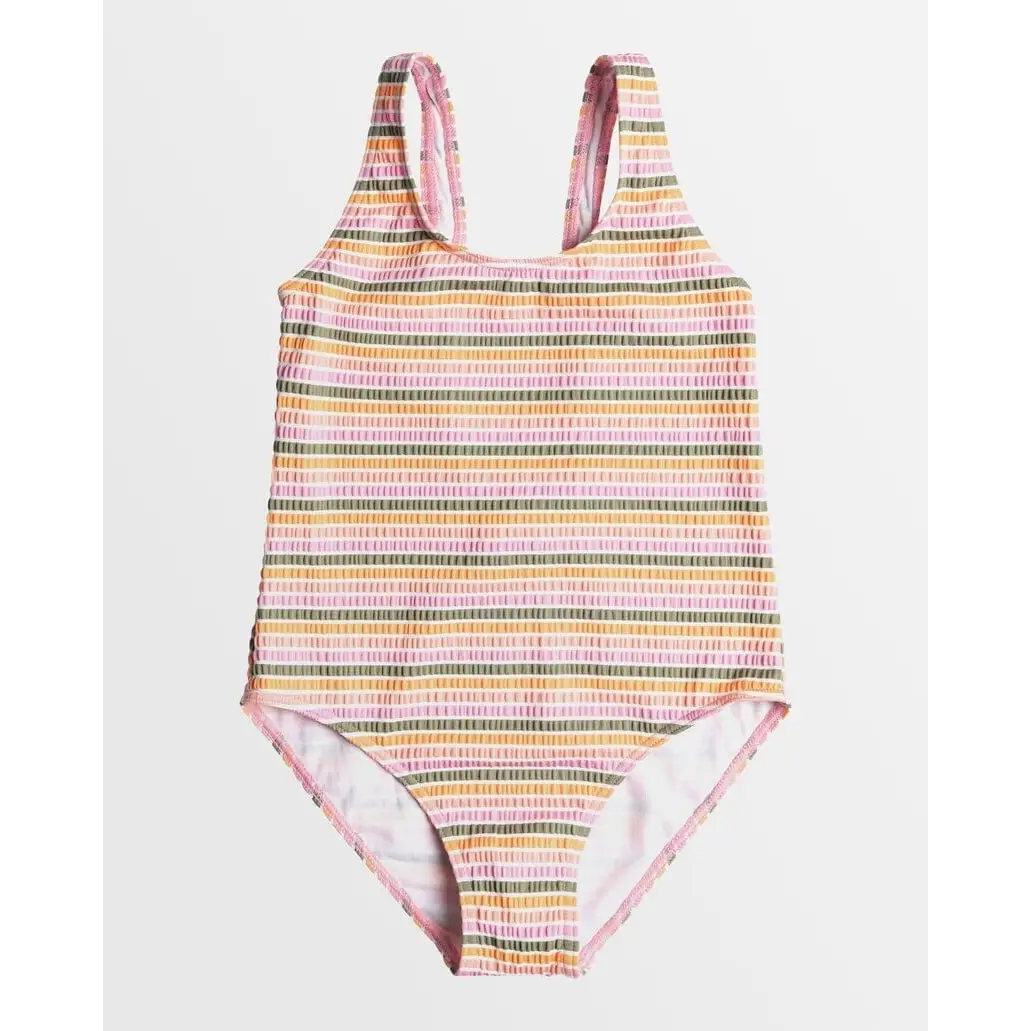 Roxy Mirage Stripe One Piece Youth Swimsuit 