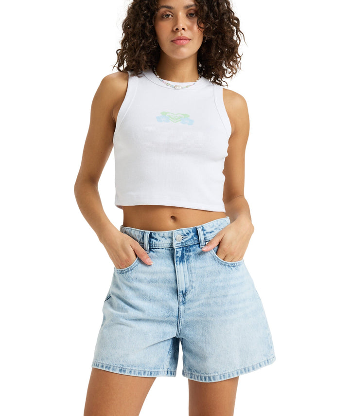 Roxy Morning Splendour Denim Shorts 