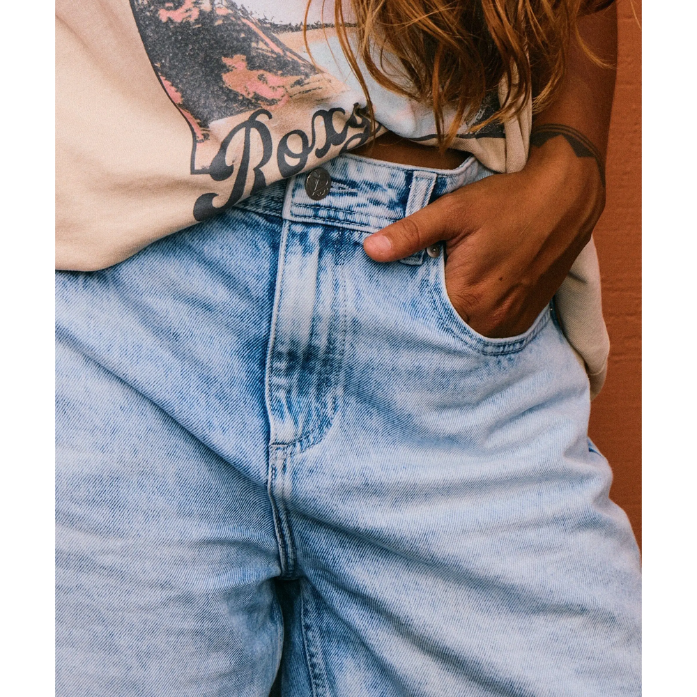 Roxy Morning Splendour Denim Shorts 