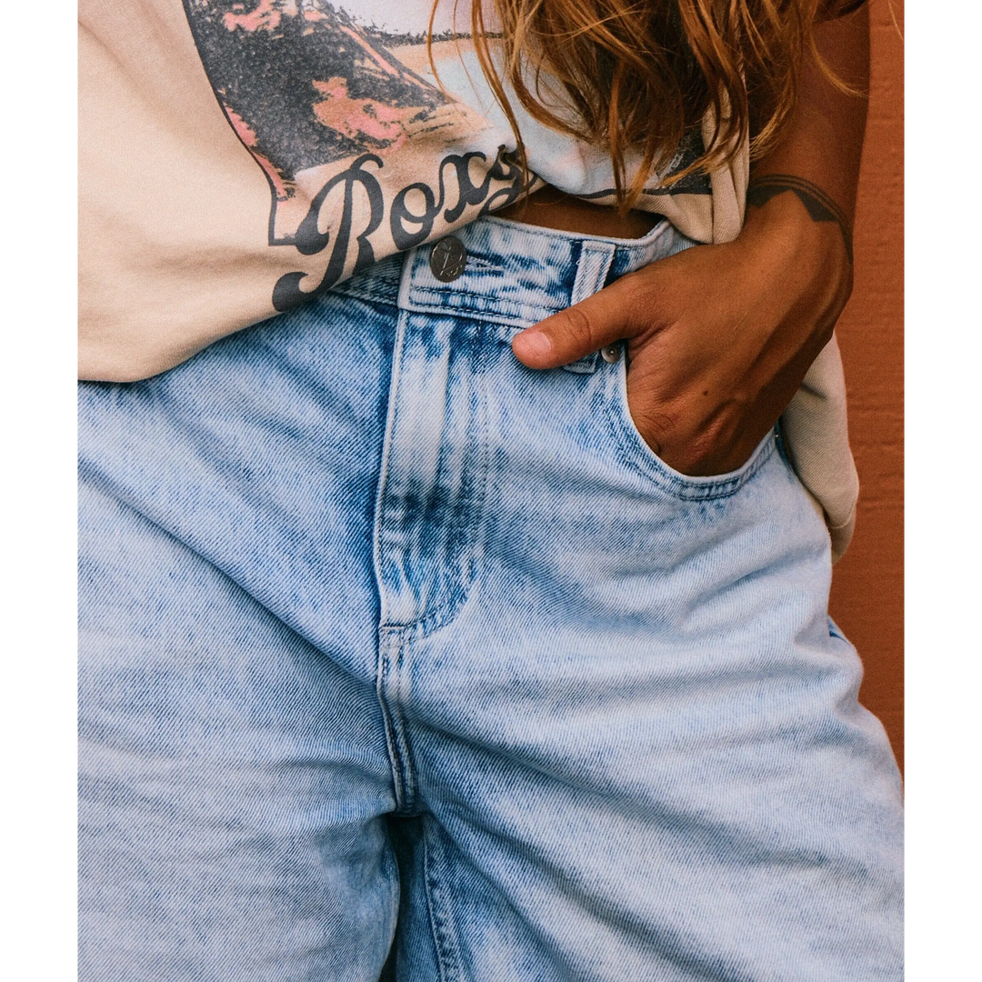 Roxy Morning Splendour Denim Shorts 